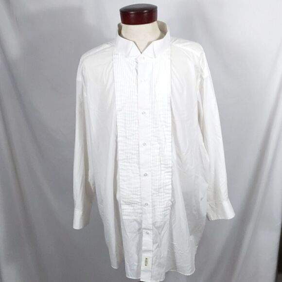 Doni Barassi White Men's Formal Dress Shirt - Picture 1 of 6